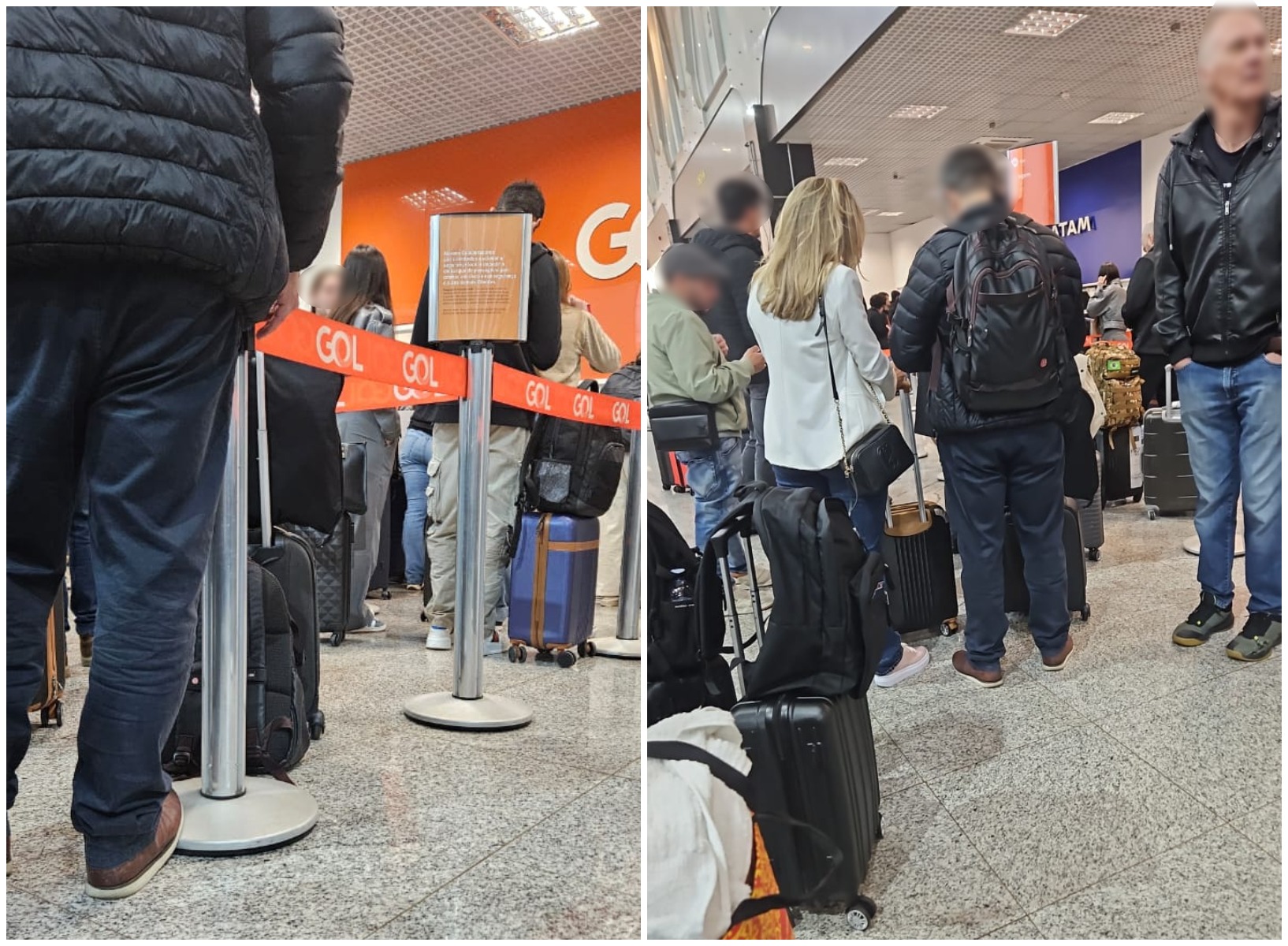 Três voos não aterrissam em Cascavel causam transtornos no Aeroporto nesta quarta-feira