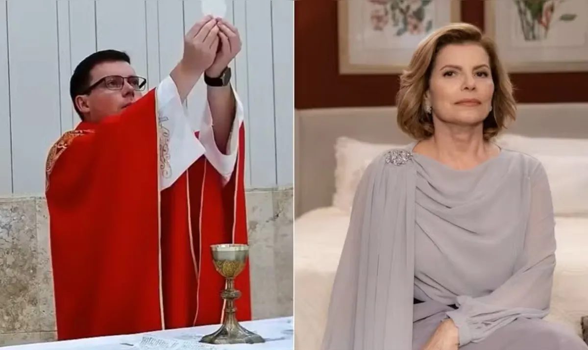 Padre dá “bronca” em fiéis por pedidos de oração para Odete Roitman