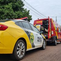 Idoso é violentamente agredido pelo filho com peça de ferro no Bairro Periolo, em Cascavel Imagem referente a Idoso é violentamente agredido pelo filho com peça de ferro no Bairro Periolo, em Cascavel