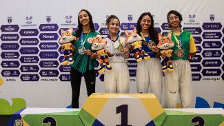 Atleta do taekwondo se despede de seu último JUBs com tricampeonato Atleta do taekwondo se despede de seu último JUBs com tricampeonato