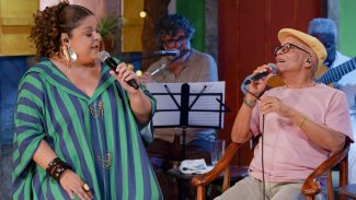 Fabiana Cozza e Nei Lopes abrem baú de inéditas no Samba na Gamboa Fabiana Cozza e Nei Lopes abrem baú de inéditas no Samba na Gamboa