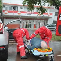 Imagem referente a Idoso socorrido após grave acidente na Av. Toledo não resiste e morre em Cascavel
