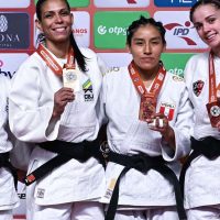 Imagem referente a Judocas brasileiras levam 4 medalhas no 1º dia do Grand Prix de Lima