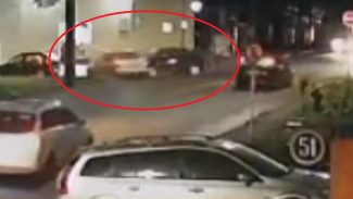 Câmera flagra batida causada por motorista embriagado na Rua Maracaí