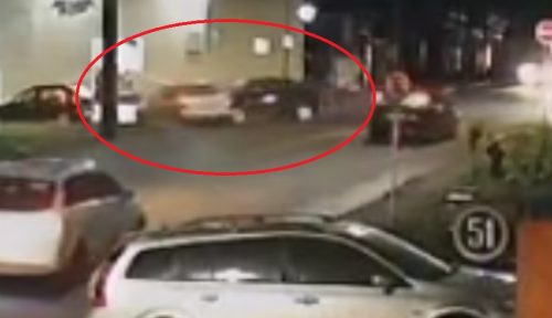 Câmera flagra batida causada por motorista embriagado na Rua Maracaí