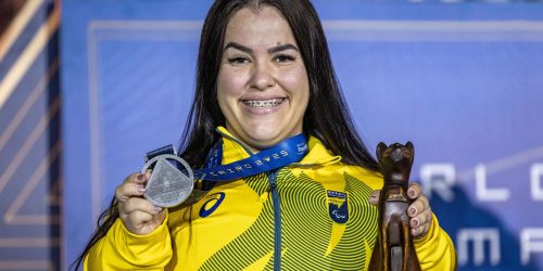 Mariana D’Andrea conquista prata no Mundial de Halterofilismo Imagem referente a Mariana D’Andrea conquista prata no Mundial de Halterofilismo