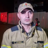 Imagem referente a Oficial dos Bombeiros conta como aconteceu acidente que vitimou trabalhador em Cascavel