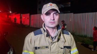 Oficial dos Bombeiros conta como aconteceu acidente que vitimou trabalhador em Cascavel Oficial dos Bombeiros conta como aconteceu acidente que vitimou trabalhador em Cascavel