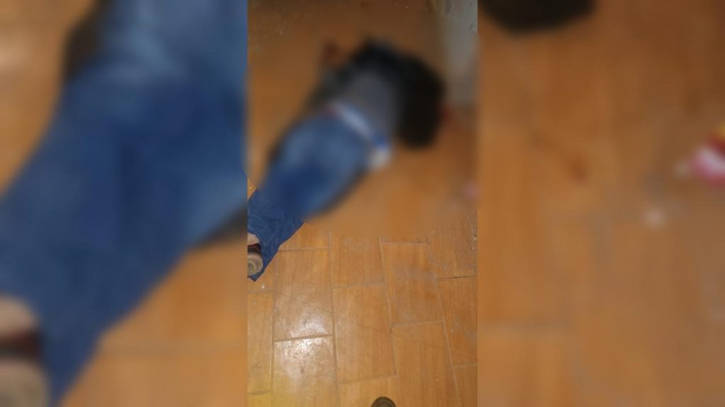 Imagem mostra local onde homem foi espancado até a morte em Cascavel