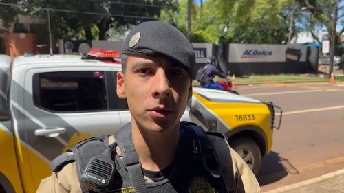 Imagem referente a “Ele informou que receberia cerca de R$ 3 mil para entregar a carga”, revela Aspirante da PM após apreensão de cigarros eletrônicos