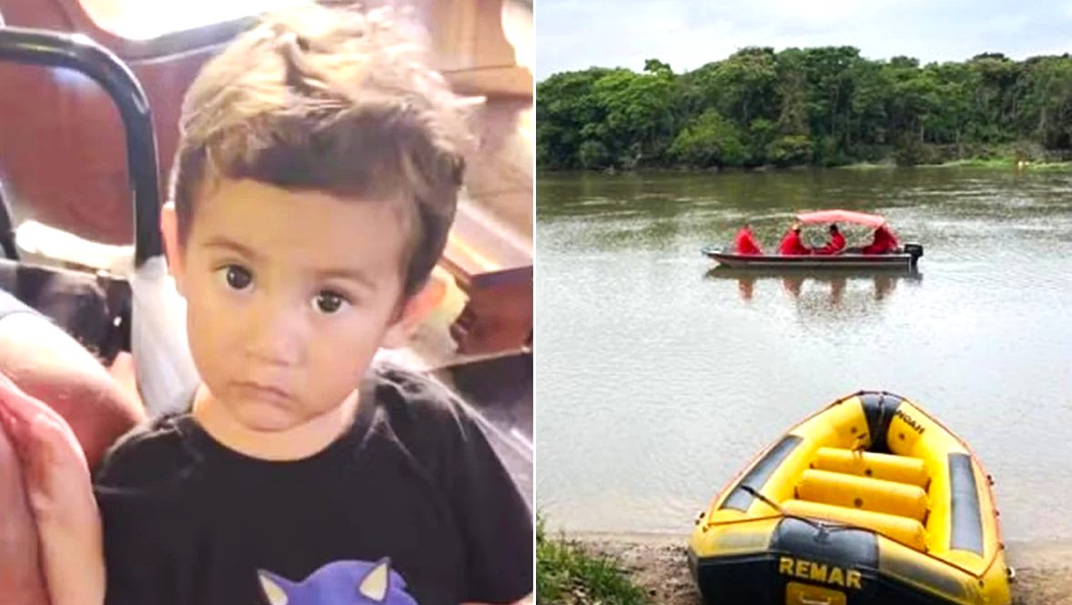 Corpo de Arthur, de 2 anos, é achado enrolado em galhos no Paraná
