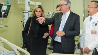 Padilha visita modelo de hospital inteligente na China Padilha visita modelo de hospital inteligente na China