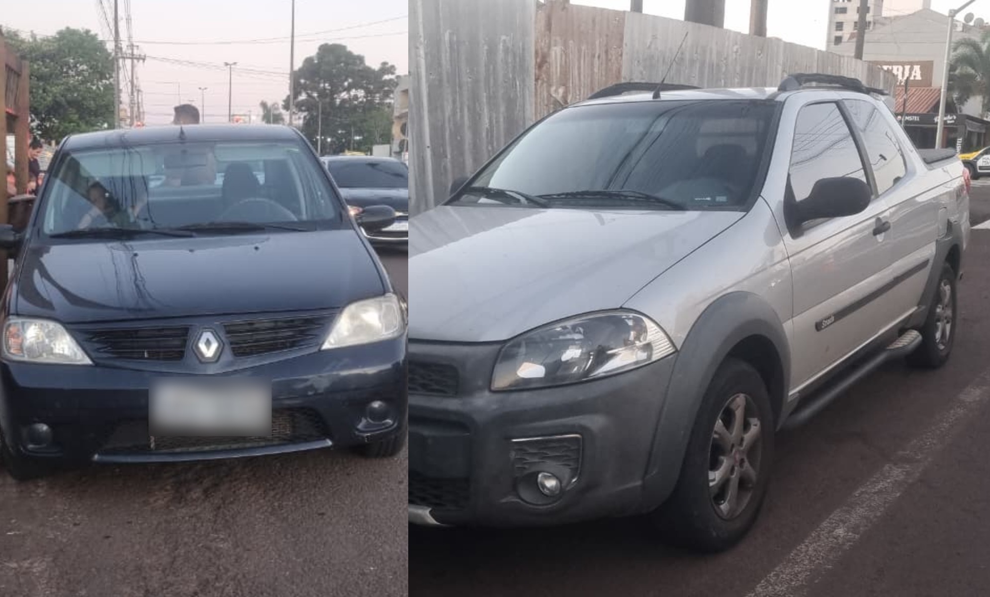 Semáforo desligado provoca acidente na Avenida Brasil