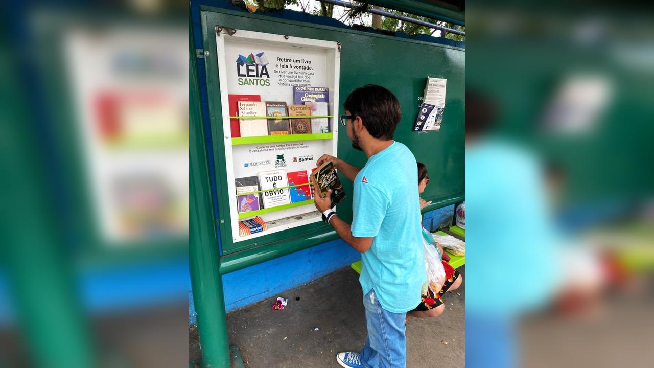 ‘Leitura em Movimento’: Projeto visa criar pontos de leitura gratuitos em locais públicos