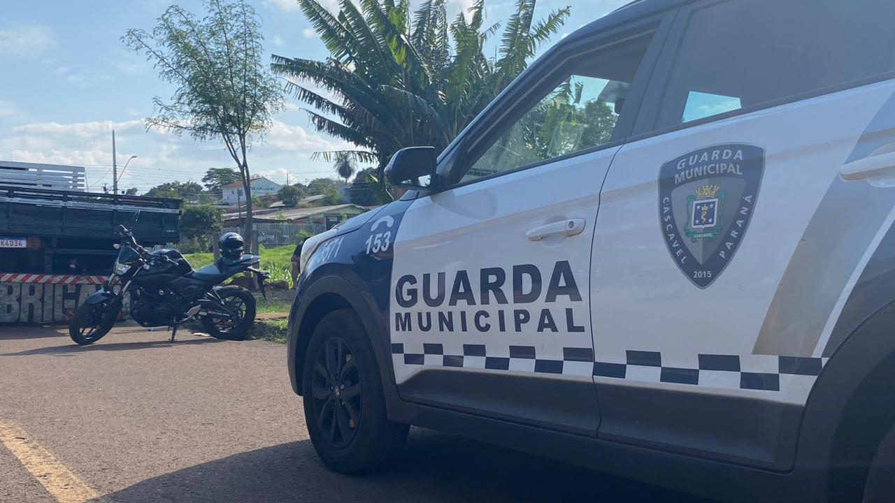 Yamaha MT 03 furtada em Cafelândia é recuperada pela Guarda Municipal na região oeste de Cascavel