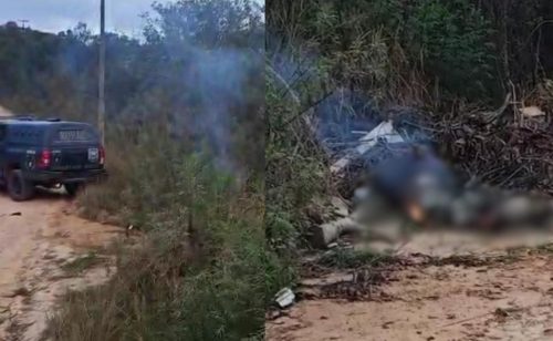 Corpo de mulher é encontrado em chamas em estrada rural; ‘Crime cruel’, diz GM