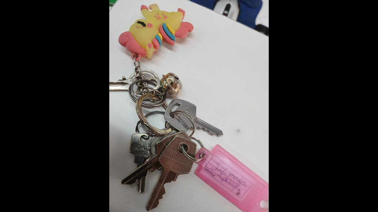 Foi encontrada uma chave no bairro Centro Foi encontrada uma chave no bairro Centro