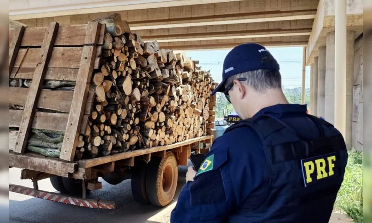 Motorista de caminhão usa corda no lugar do cinto de segurança