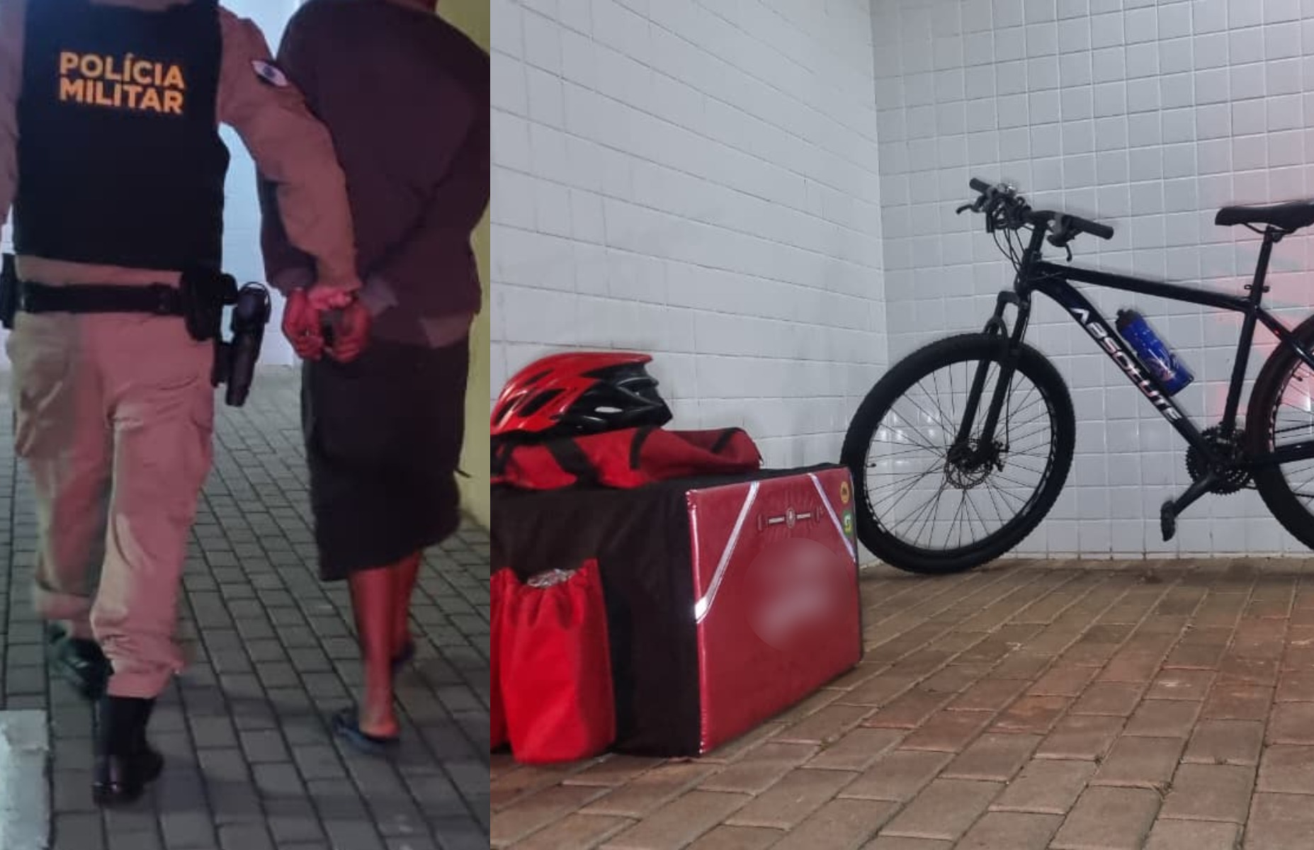 Jovem furta bicicleta de entregador, mas é detido pela própria vítima em Cascavel Jovem furta bicicleta de entregador, mas é detido pela própria vítima em Cascavel