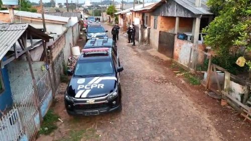 Imagem referente a Veja imagens da operação contra o tráfico de drogas e combate aos “piratas do asfalto”