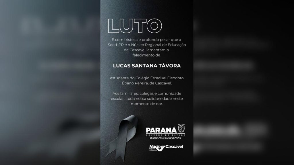 Identificado adolescente que morreu em acidente com scooter elétrica na Avenida Carlos Gomes