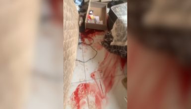 Imagem referente a Imagens fortes: Vídeo mostra local onde Max Gabriel de Lima e Lucas de Souza morreram