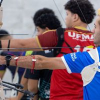 Fabio Klier é ouro no tiro com arco na estreia da modalidade no JUBs Imagem referente a Fabio Klier é ouro no tiro com arco na estreia da modalidade no JUBs