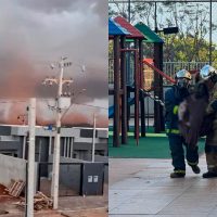 Condições climáticas em Cascavel impedem transferência de vítima de incêndio Imagem referente a Condições climáticas em Cascavel impedem transferência de vítima de incêndio