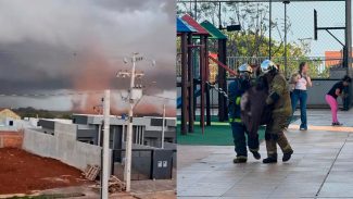 Condições climáticas em Cascavel impedem transferência de vítima de incêndio