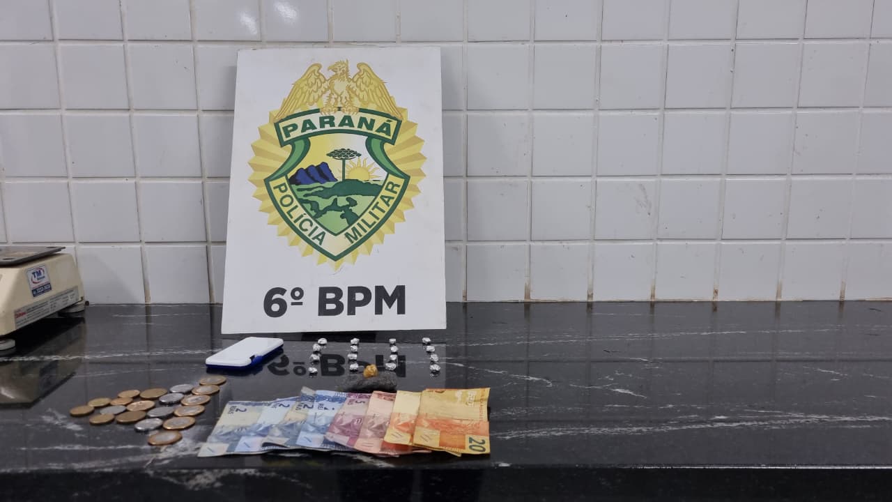Em ação contra o tráfico, PM detém homem e apreende pedras de crack na Rodoviária