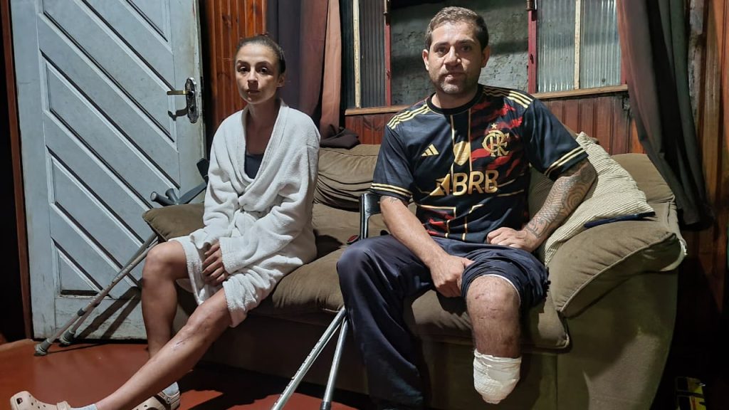 Passando dificuldades, casal que quase perdeu a vida em grave acidente precisa de ajuda