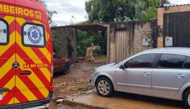 Imagem referente a De joelhos e com as mãos para o céu, filho acompanha resgate crítico do pai