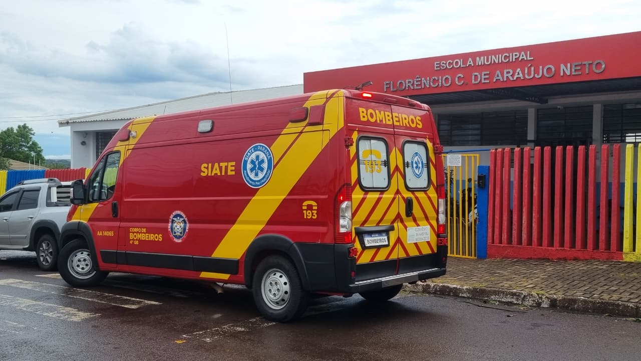 Criança com suspeita de fratura no braço é socorrida pelo Siate
