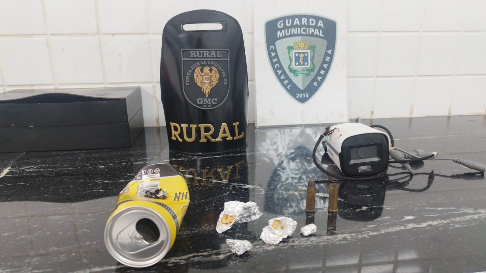 Homem é preso após furto de câmeras de monitoramento em Cascavel Homem é preso após furto de câmeras de monitoramento em Cascavel