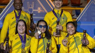 Brasil fecha Mundial de halterofilismo com ouro nas equipes femininas