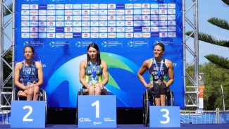 Jéssica Ferreira conquista bronze no Mundial de triatlo paralímpico Jéssica Ferreira conquista bronze no Mundial de triatlo paralímpico