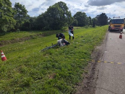 Ciclista de 62 anos é morto a facãozadas após briga na BR-116