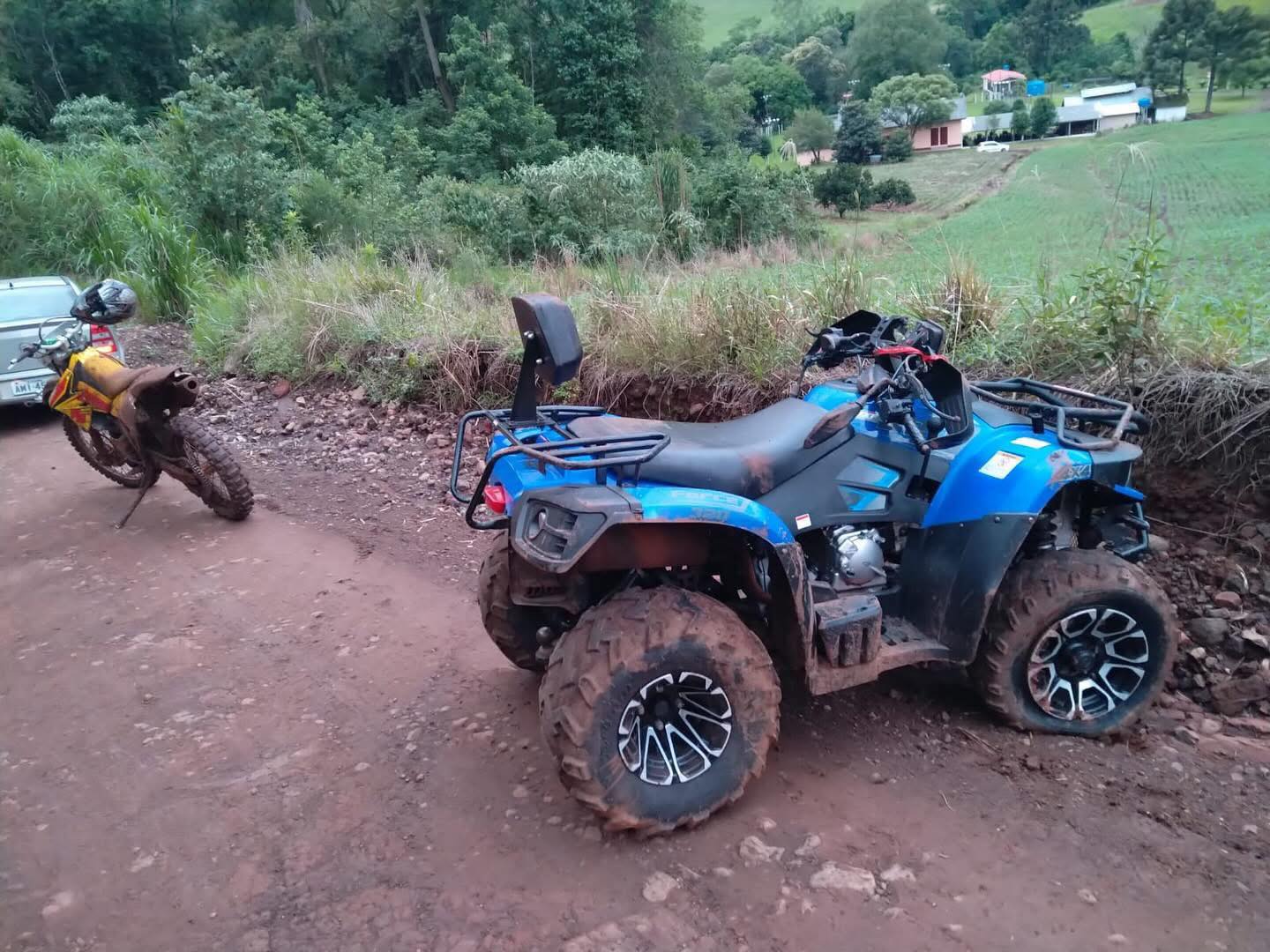 Homem de 40 anos morre após acidente com quadriciclo na Região Oeste de Santa Catarina
