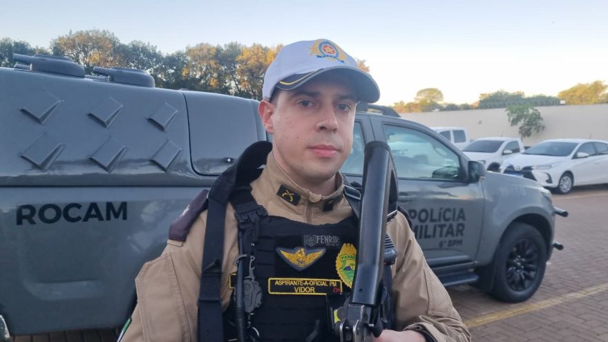 Polícia Militar dá detalhes de prisão de trio com caminhonete furtada em Cascavel