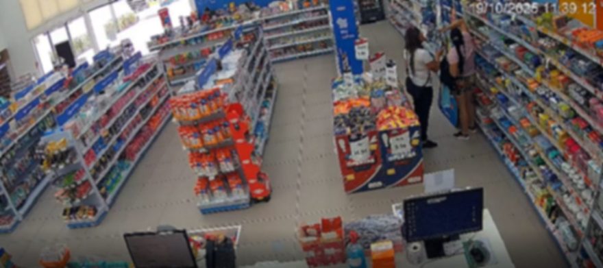 Crime audacioso: mulheres furtam cerca de R$800 em produtos de uma farmácia em Cascavel