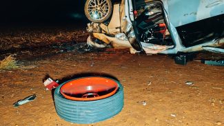 PRF dá detalhes sobre capotamento de Porsche Macan na BR-467, em Cascavel PRF dá detalhes sobre capotamento de Porsche Macan na BR-467, em Cascavel