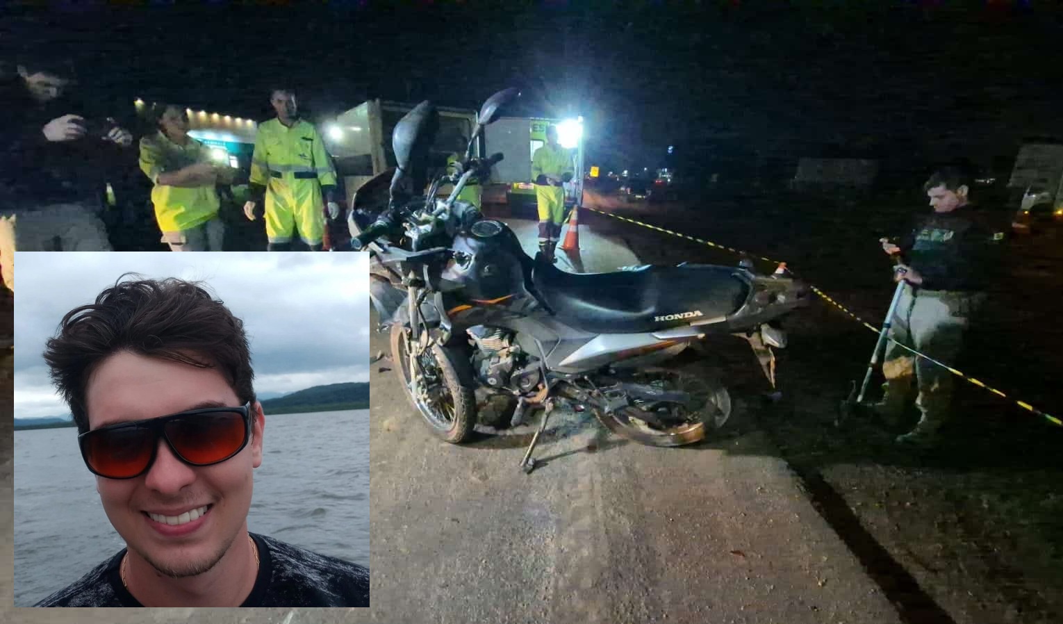 Professor Alysson de Almeida Duleba morre ao bater moto em Hilux na BR-163
