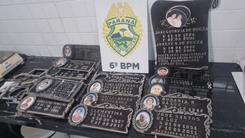 Indivíduo é detido furtando lápides no cemitério do bairro São Cristóvão Indivíduo é detido furtando lápides no cemitério do bairro São Cristóvão
