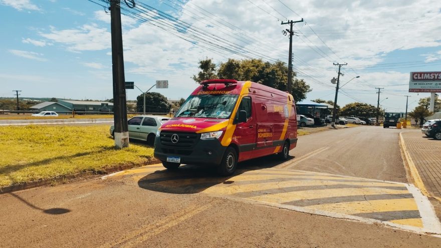 Mulher cai e sofre contusão na região do dorso na Travessa Barão do Rio Branco