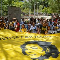Imagem referente a Instituto Marielle Franco cobra julgamento dos mandantes do crime