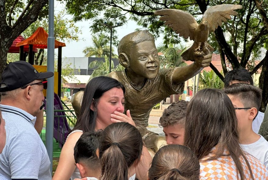 Muita emoção durante inauguração do “Parque da Paz Nando Lorenzo”