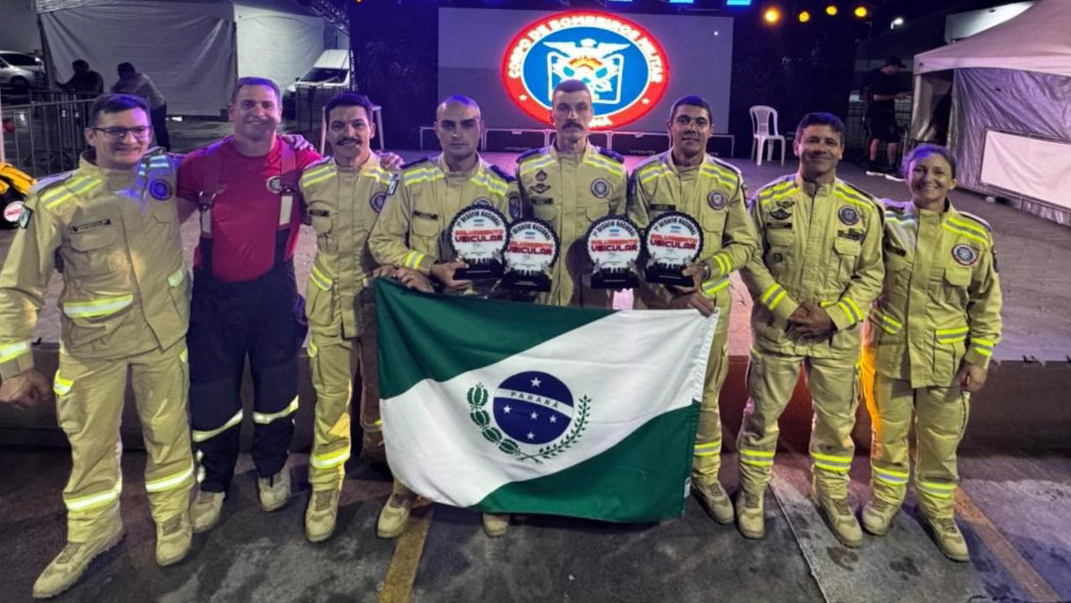 Equipe de Resgate Veicular do Corpo de Bombeiros de Cascavel é campeã do 7º Desafio Nacional