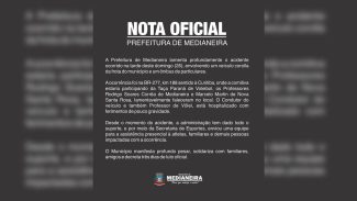 Prefeitura de Medianeira lamenta morte de Rodrigo Soares Corrêa e decreta luto de três dias