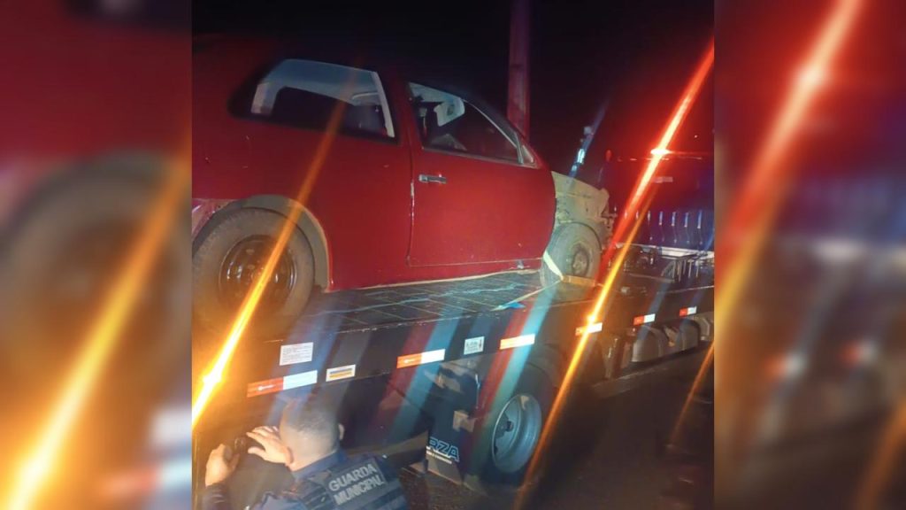 Gol furtado na madrugada é localizado pela Guarda Municipal