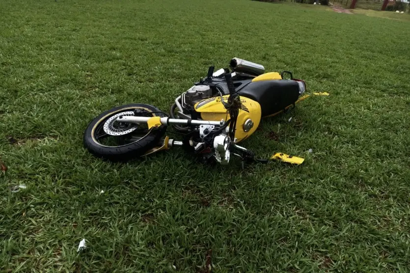 Jovem de 23 anos morre em acidente de motocicleta na PR-180 Jovem de 23 anos morre em acidente de motocicleta na PR-180